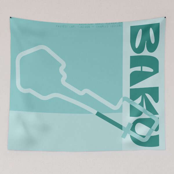 Item preview, F1 BAKU CIRCUIT designed and sold by AlexaGraphs.