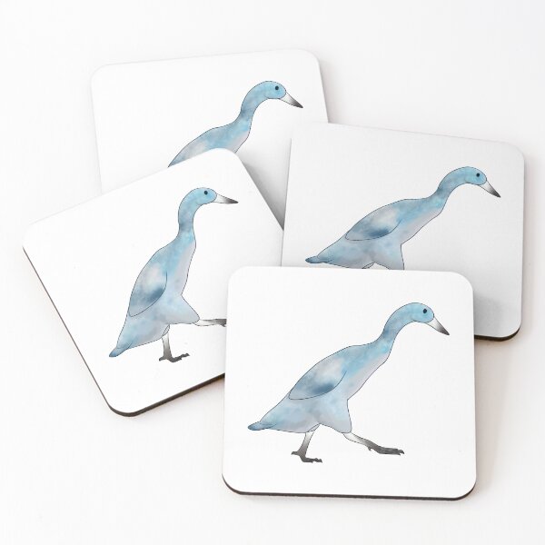 Item preview, Frosted Indian Runner Duck designed and sold by Clucky-Designs.