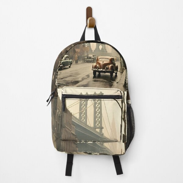 Item preview, 1940s vintage photo of new york city print designed and sold by dcrc.