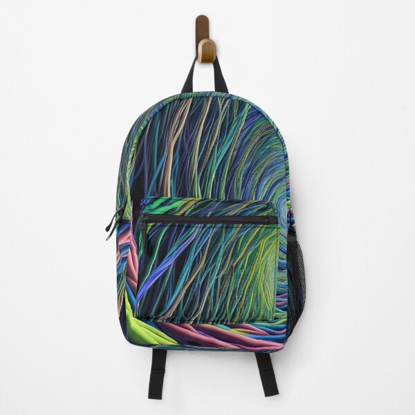 Item preview, Multicolored lines painting modern art composition designed and sold by Carlos Gudino.