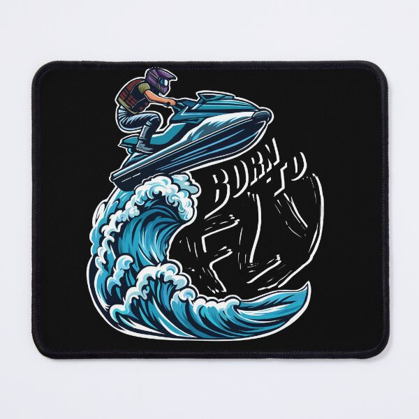 Item preview, Jetski born to fly Design  designed and sold by FunkiFish.