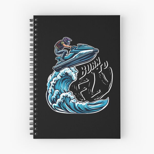 Item preview, Jetski born to fly Design  designed and sold by FunkiFish.