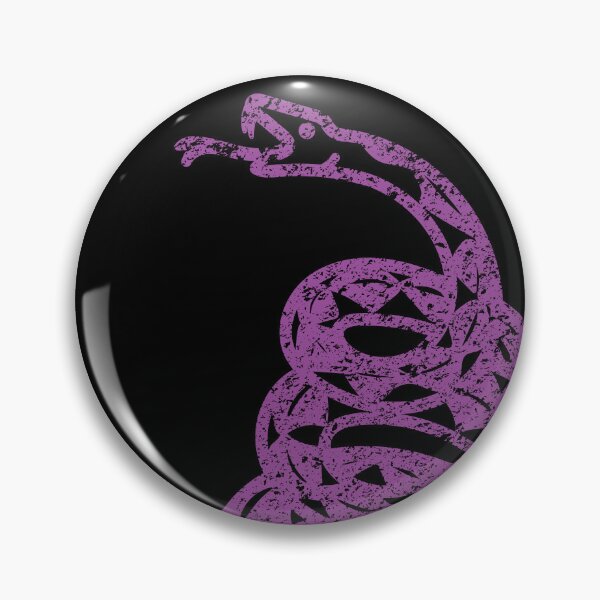 Item preview, Dont Tread on Me Gen Z Gadsden Snake Flag 80's Purple version designed and sold by pelagio.