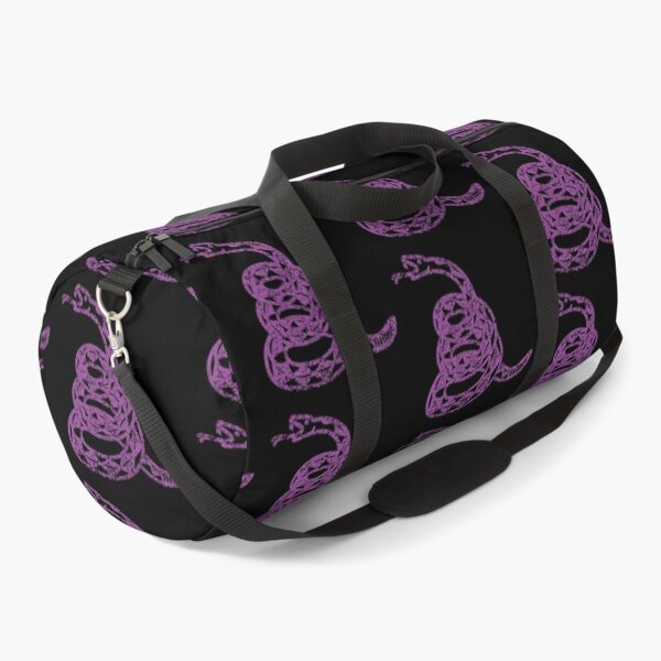 Item preview, Dont Tread on Me Gen Z Gadsden Snake Flag 80's Purple version designed and sold by pelagio.