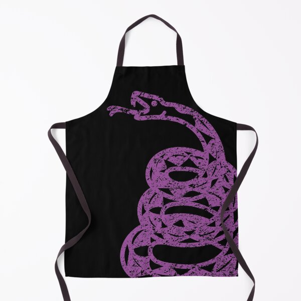 Item preview, Dont Tread on Me Gen Z Gadsden Snake Flag 80's Purple version designed and sold by pelagio.