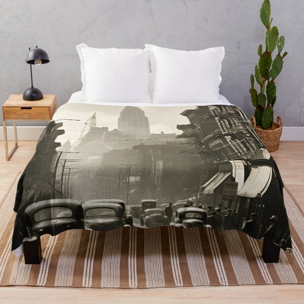 Item preview, 1940s vintage photo of new york city print designed and sold by dcrc.