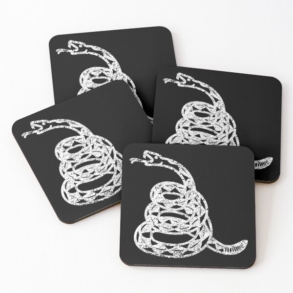 Item preview, Dont Tread on Me Gen Z Gadsden Snake Flag White Version designed and sold by pelagio.