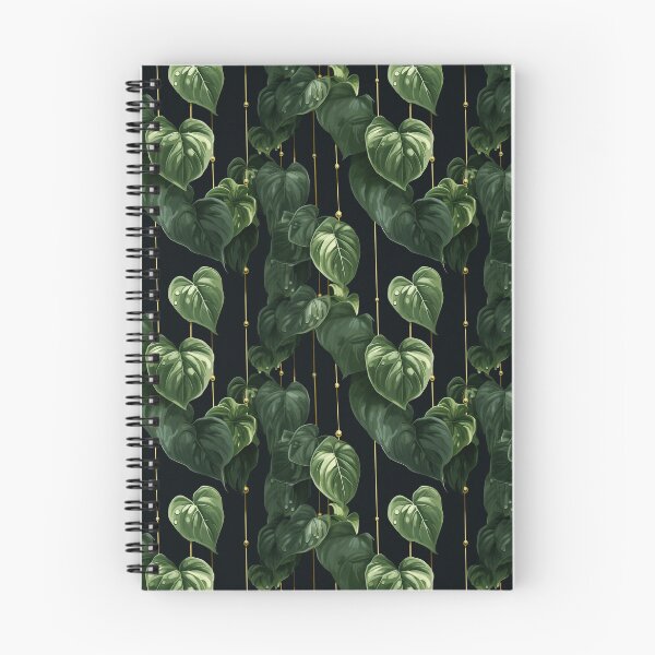 Item preview, dark moody hanging pothos plant pattern designed and sold by darkartsflowers.