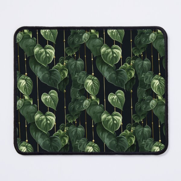 Item preview, dark moody hanging pothos plant pattern designed and sold by darkartsflowers.