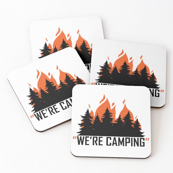 Item preview, We're Camping designed and sold by Kredman-Create.