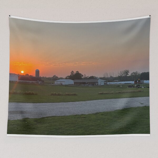 Item preview, Sunset on the Farm designed and sold by ththpodcast.