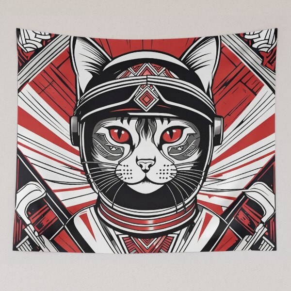 Item preview, Cosmic Whiskers - Astronaut Cat designed and sold by REALDesign-Shop.