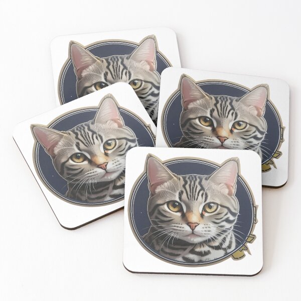 Item preview, American Shorthair Cat designed and sold by Robo-toons.