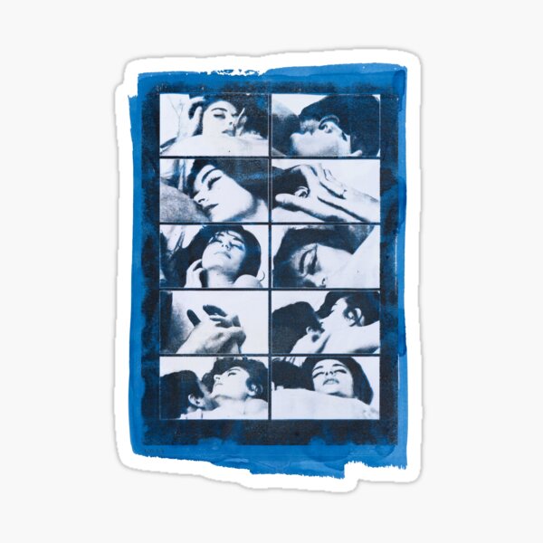 A Man and a Woman: "Jean-Louis & Anne" Sticker