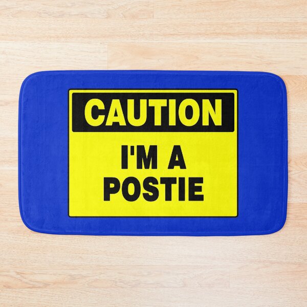 Item preview, Caution I'm A Postie Yellow Sign designed and sold by AASparksDesigns.