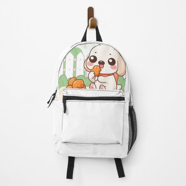 Item preview, Dog eating fried chicken designed and sold by Kenji11.