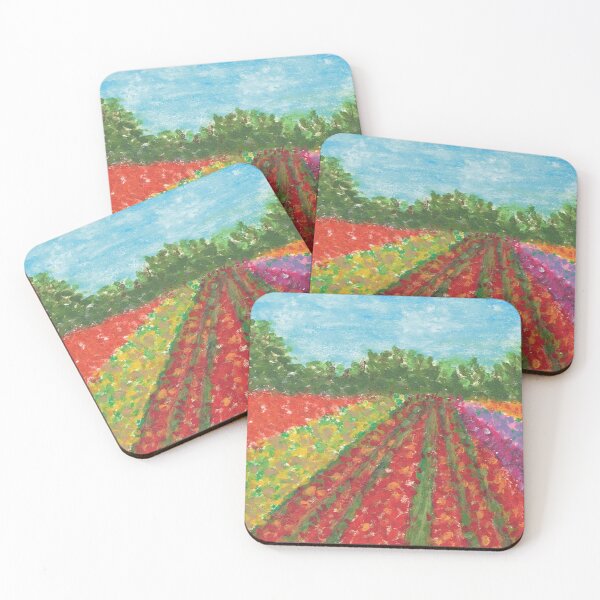 Item preview, Images of colorful vegetable garden plots designed and sold by CRaYonPaiNT.