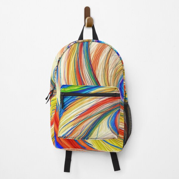 Item preview, colorful stripes surreal art street wear designed and sold by Carlos Gudino.