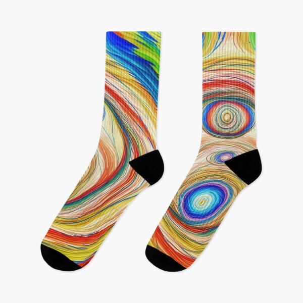 Item preview, colorful stripes surreal art street wear designed and sold by Carlos Gudino.