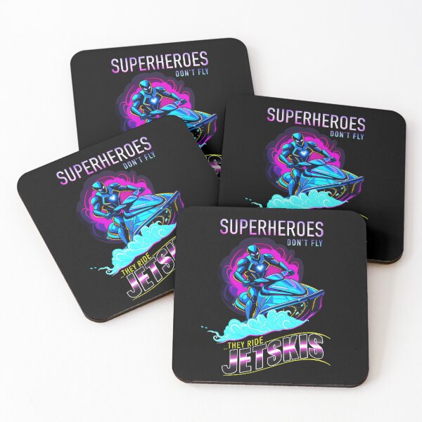 Item preview, Superhero Jetski flyers tshirt designed and sold by FunkiFish.