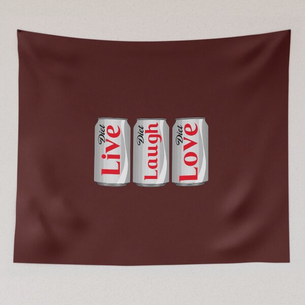 Artikelvorschau, Diät-Cola: Lebe, lache, liebe entworfen und verkauft von katlynpalmatier.