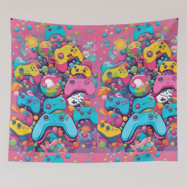 Item preview, Gamers of the world  designed and sold by JLeonardoArt.