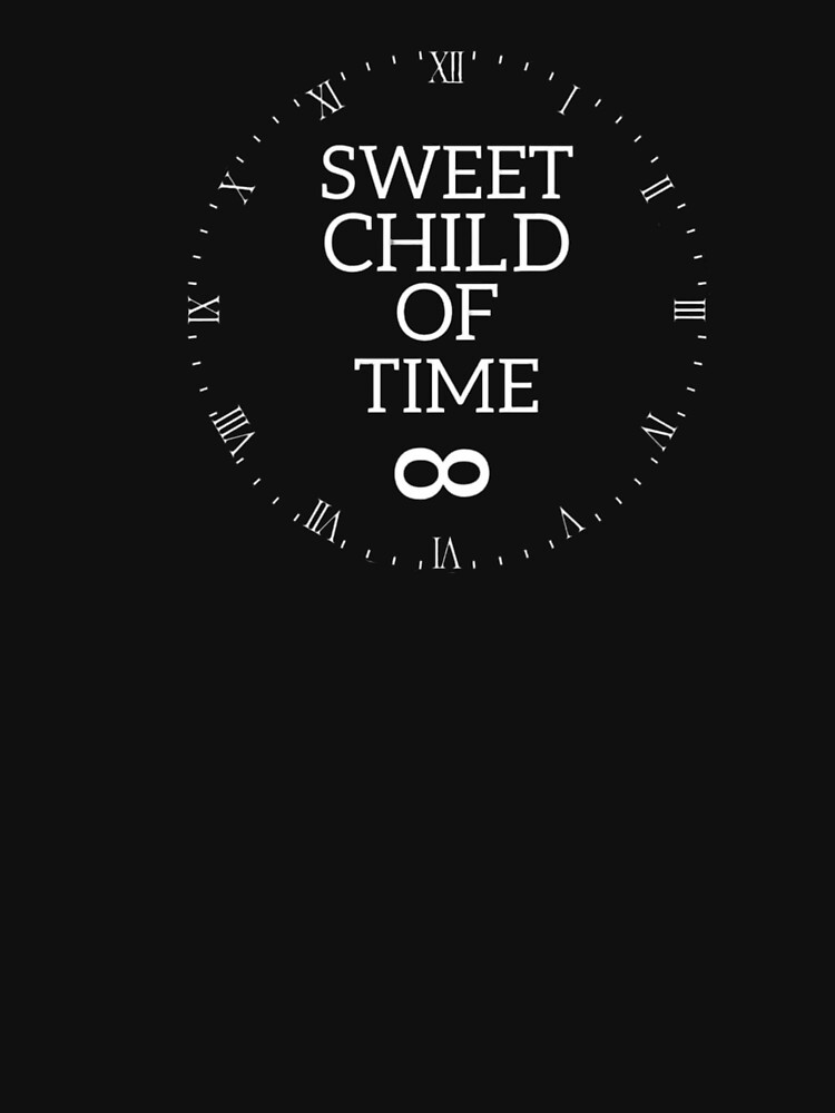 Thumbnail 7 of 7, Classic T-Shirt, Cut Sweet Child Of Time logo designed and sold by barnestown.