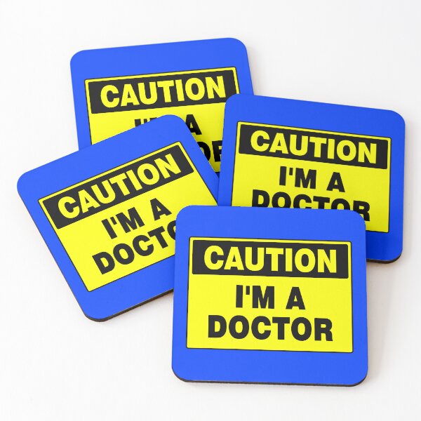 Item preview, Caution I'm A Doctor designed and sold by AASparksDesigns.