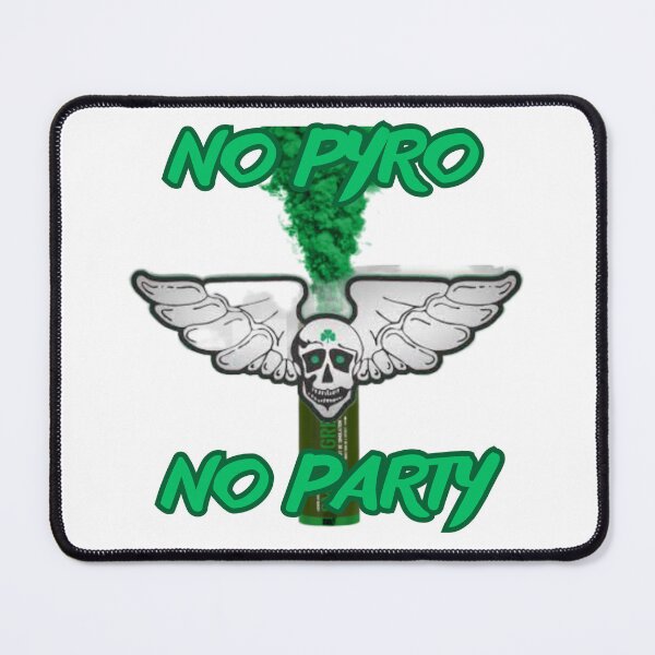 Item preview, panathinaikos ultras, No pyro no Party T-shirt designed and sold by MJOSTORE.