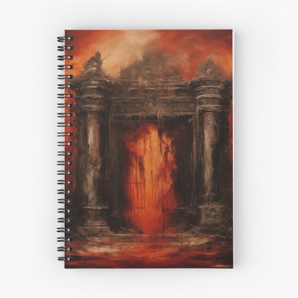 Item preview, Dantes Inferno Gates No1 designed and sold by LastHighwayTees.