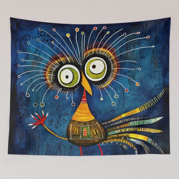 Item preview, "Whimsical Bird # 44” designed and sold by Whimsical-Fun.