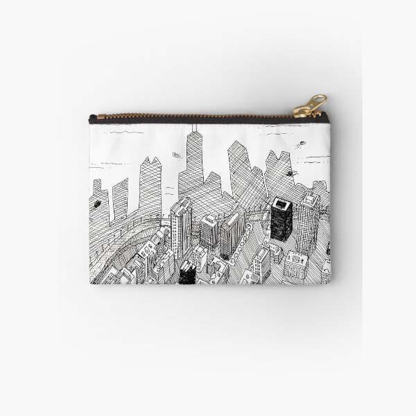 Item preview, Chicago Skyline over Lake Michigan designed and sold by Color Chicago.
