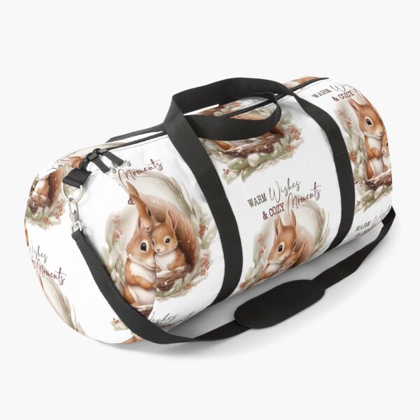 Item preview, christmas squirrel warm wishes cozy moments designed and sold by LGMmugsdesign.