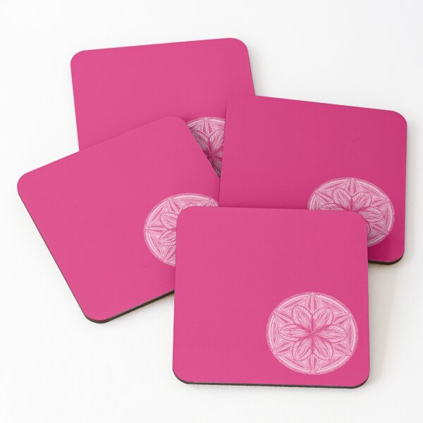 Item preview, Flower of Life Color Palette Mandalas : 02 - Magenta designed and sold by SonoSonoStudio.