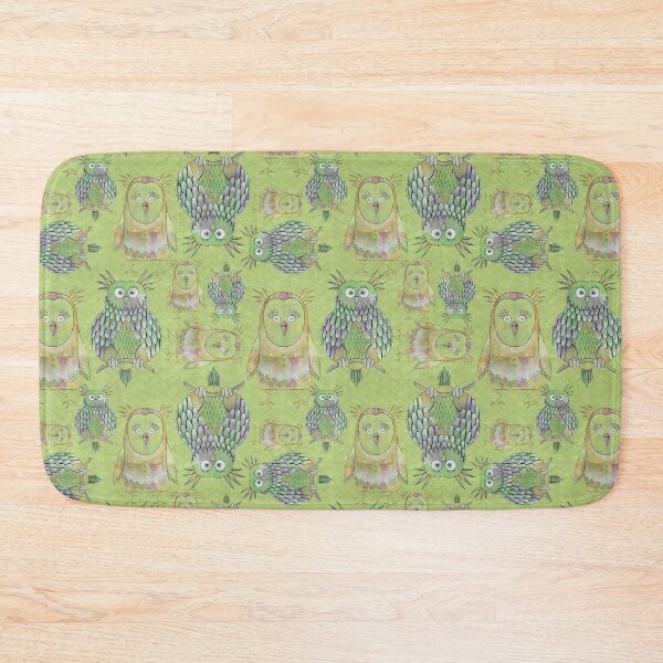 Item preview, Owl Be Right Birds - Moss green [5] designed and sold by Carina Parry Studios.