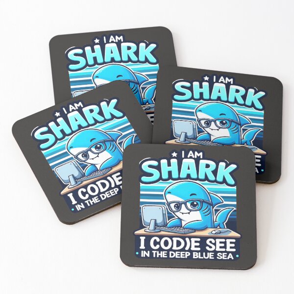 Item preview,  I are programmer shark designed and sold by CoussaZau.