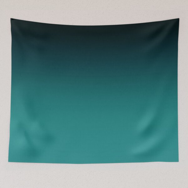 Item preview, Black and turquoise Ombre . designed and sold by fuzzyfox.