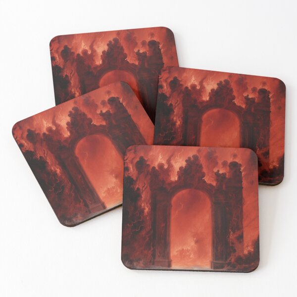 Item preview, Dantes Inferno Gates No4 designed and sold by LastHighwayTees.