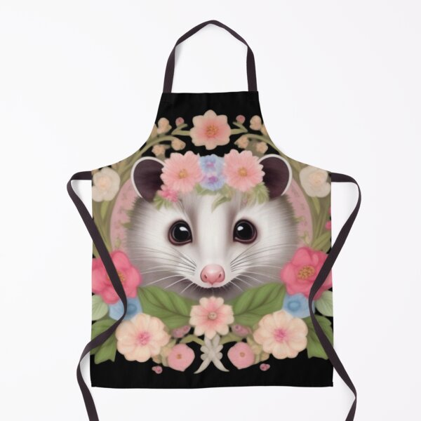 Item preview, Little possum and flowers designed and sold by Roxburylane.