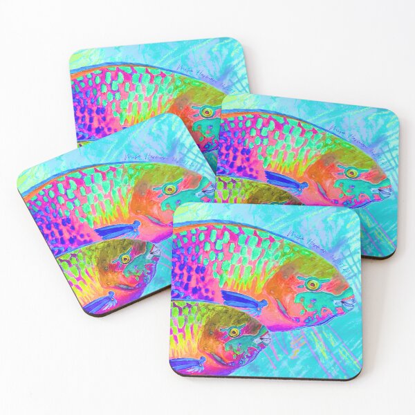 Item preview, Parrot Fish Patrol designed and sold by MisaHarman.