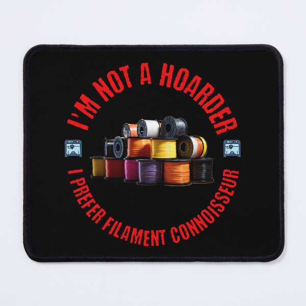 Item preview, Filament Connoisseur designed and sold by BadAttitudeTees.