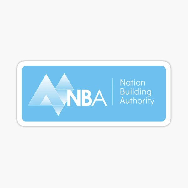 Item preview, National Building Authority Logo designed and sold by Unreal Brands.