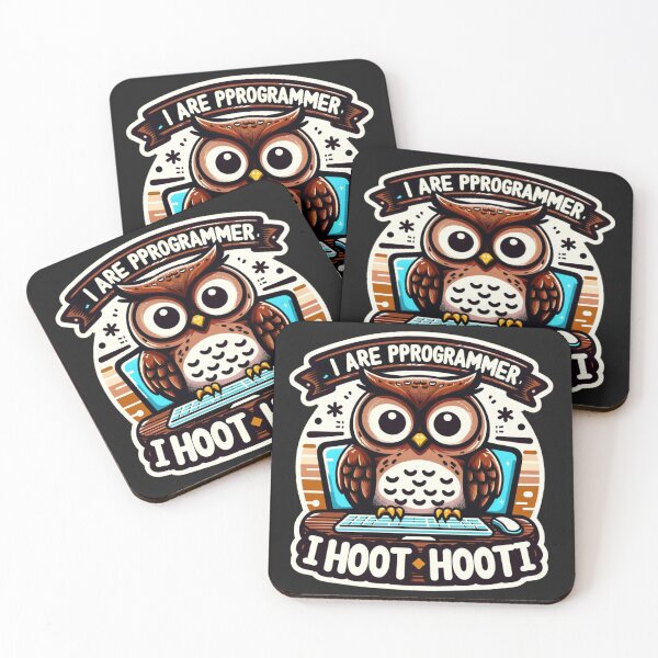 Item preview, I are programmer owl designed and sold by CoussaZau.