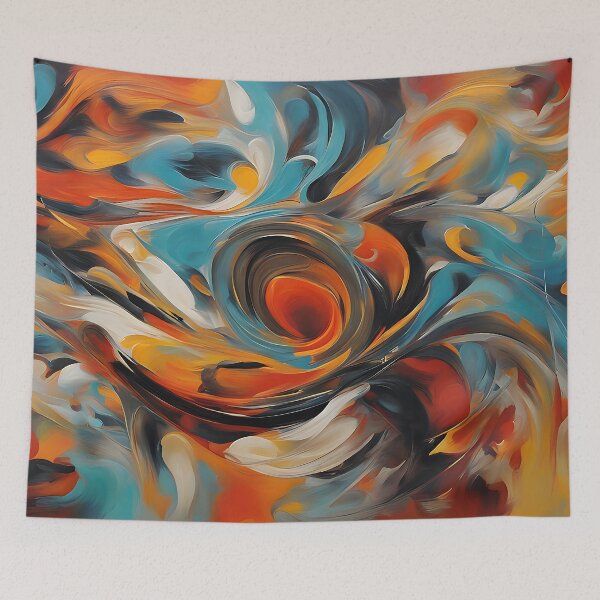 Item preview, Swirl Paint Art designed and sold by MotleyPlay.
