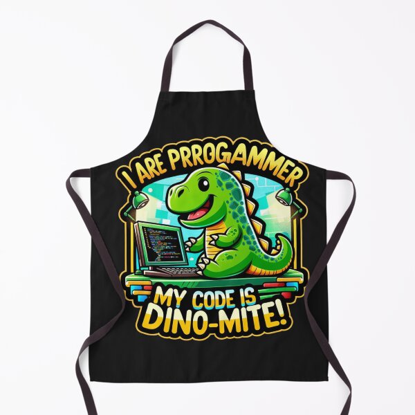 Item preview, I are programmer dinosaur  designed and sold by CoussaZau.