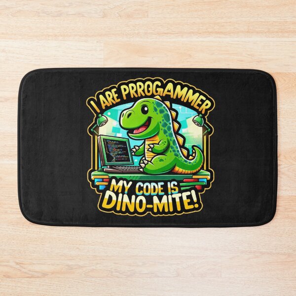 Item preview, I are programmer dinosaur  designed and sold by CoussaZau.