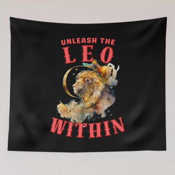 Item preview, Unleash The Leo Within. leo lovers designed and sold by ZodiacWonders.