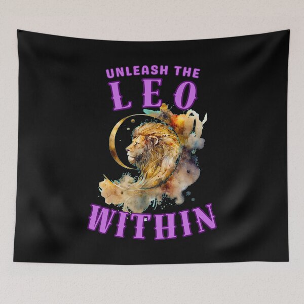 Item preview, Unleash The Leo Within. leo july designed and sold by ZodiacWonders.