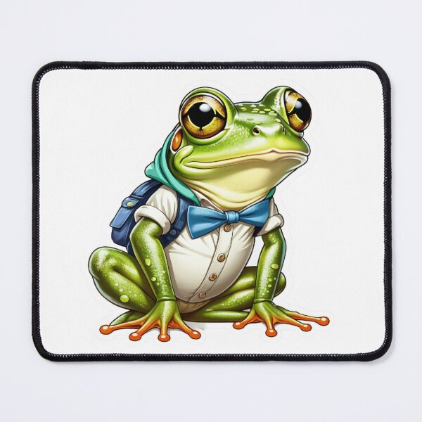 Item preview, The Student Frog With Backpack #1 designed and sold by Mr. Gattax.