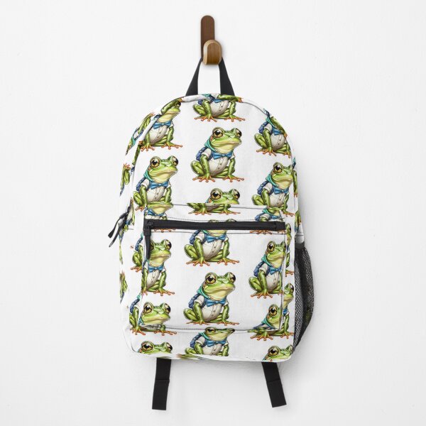 Item preview, The Student Frog With Backpack #1 designed and sold by Mr. Gattax.